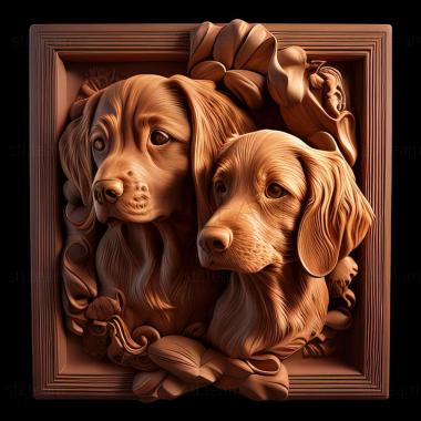 3D model dogs (STL)